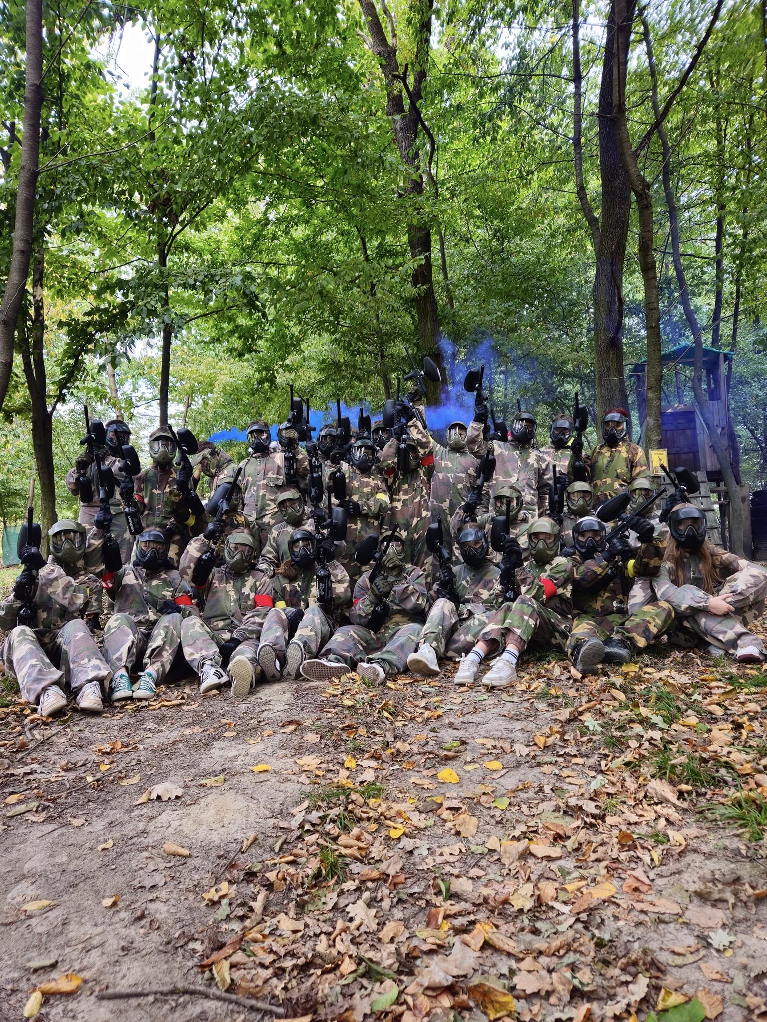 Akcja paintballowa